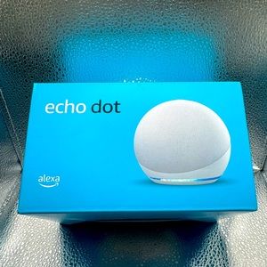 Echo (4th Gen) | With premium sound, smart home hub, and Alexa | Glacier White.